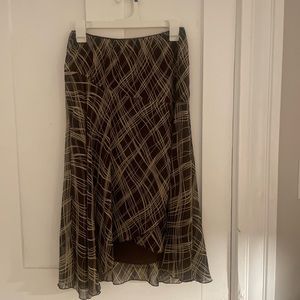90s midi skirt
